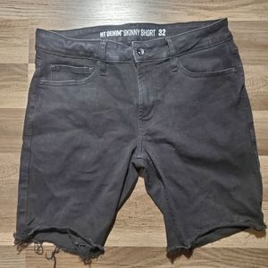 Hot Topic Denim Skinny Shorts